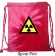 Fallout Bag Radioactive Triangle Tie Dye Bag
