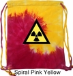 Fallout Bag Radioactive Triangle Tie Dye Bag