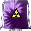Fallout Bag Radioactive Triangle Tie Dye Bag