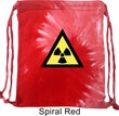 Fallout Bag Radioactive Triangle Tie Dye Bag