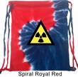 Fallout Bag Radioactive Triangle Tie Dye Bag
