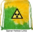 Fallout Bag Radioactive Triangle Tie Dye Bag