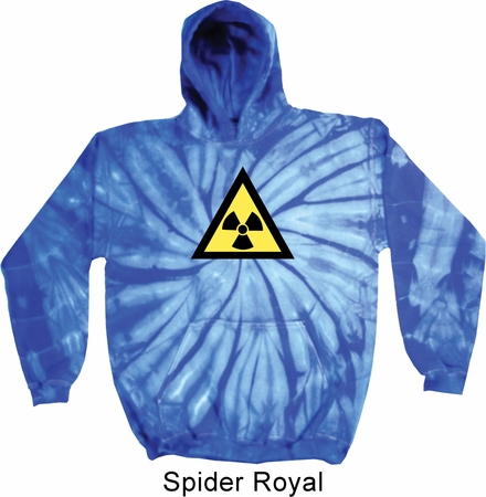 Fallout Hoodie Radioactive Triangle Tie Dye Hoody