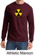 Fallout Shirt Radioactive Radiation Symbol Adult Long Sleeve Shirt