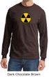 Fallout Shirt Radioactive Radiation Symbol Adult Long Sleeve Shirt