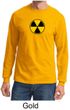 Fallout Shirt Radioactive Radiation Symbol Adult Long Sleeve Shirt