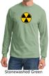 Fallout Shirt Radioactive Radiation Symbol Adult Long Sleeve Shirt