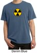 Fallout Shirt Radioactive Radiation Symbol Adult Pigment Dyed T-shirt