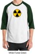 Fallout Shirt Radioactive Radiation Symbol Adult Raglan Shirt