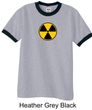 Fallout Shirt Radioactive Radiation Symbol Adult Ringer Shirt