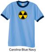 Fallout Shirt Radioactive Radiation Symbol Adult Ringer Shirt
