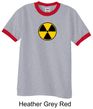 Fallout Shirt Radioactive Radiation Symbol Adult Ringer Shirt