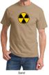 Fallout Shirt Radioactive Radiation Symbol Adult T-shirt