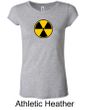 Fallout Shirt Radioactive Radiation Symbol Ladies Longer Length Shirt