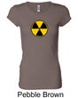 Fallout Shirt Radioactive Radiation Symbol Ladies Longer Length Shirt