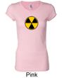 Fallout Shirt Radioactive Radiation Symbol Ladies Longer Length Shirt