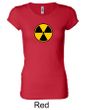 Fallout Shirt Radioactive Radiation Symbol Ladies Longer Length Shirt