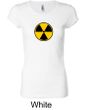 Fallout Shirt Radioactive Radiation Symbol Ladies Longer Length Shirt