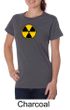 Fallout Shirt Radioactive Radiation Symbol Ladies Organic T-shirt