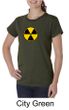 Fallout Shirt Radioactive Radiation Symbol Ladies Organic T-shirt