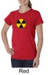 Fallout Shirt Radioactive Radiation Symbol Ladies Organic T-shirt