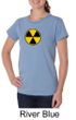 Fallout Shirt Radioactive Radiation Symbol Ladies Organic T-shirt