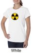 Fallout Shirt Radioactive Radiation Symbol Ladies Organic T-shirt