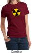 Fallout Shirt Radioactive Radiation Symbol Ladies T-shirt