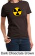 Fallout Shirt Radioactive Radiation Symbol Ladies T-shirt