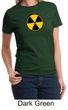 Fallout Shirt Radioactive Radiation Symbol Ladies T-shirt