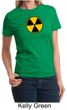 Fallout Shirt Radioactive Radiation Symbol Ladies T-shirt