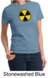 Fallout Shirt Radioactive Radiation Symbol Ladies T-shirt