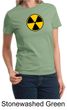 Fallout Shirt Radioactive Radiation Symbol Ladies T-shirt