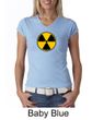 Fallout Shirt Radioactive Radiation Symbol Ladies V-neck Shirt