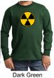 Fallout Shirt Radioactive Radiation Symbol Youth Long Sleeve Shirt