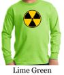 Fallout Shirt Radioactive Radiation Symbol Youth Long Sleeve Shirt