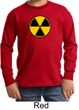 Fallout Shirt Radioactive Radiation Symbol Youth Long Sleeve Shirt