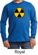 Fallout Shirt Radioactive Radiation Symbol Youth Long Sleeve Shirt