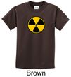 Fallout Shirt Radioactive Radiation Symbol Youth T-shirt