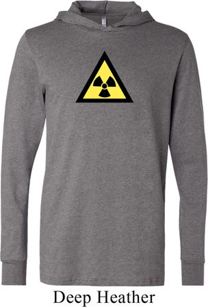 Fallout Shirt Radioactive Triangle Lightweight Hoodie Tee
