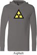 Fallout Shirt Radioactive Triangle Lightweight Hoodie Tee