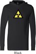 Fallout Shirt Radioactive Triangle Lightweight Hoodie Tee