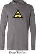 Fallout Shirt Radioactive Triangle Lightweight Hoodie Tee