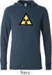 Fallout Shirt Radioactive Triangle Lightweight Hoodie Tee