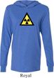Fallout Shirt Radioactive Triangle Lightweight Hoodie Tee