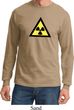 Fallout Shirt Radioactive Triangle Long Sleeve Tee T-Shirt