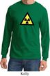 Fallout Shirt Radioactive Triangle Long Sleeve Tee T-Shirt