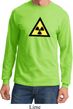 Fallout Shirt Radioactive Triangle Long Sleeve Tee T-Shirt