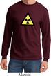 Fallout Shirt Radioactive Triangle Long Sleeve Tee T-Shirt