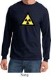 Fallout Shirt Radioactive Triangle Long Sleeve Tee T-Shirt